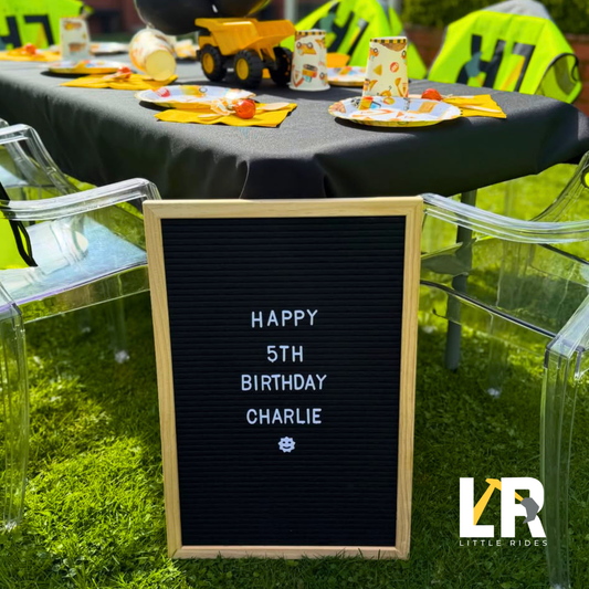 Construction Party Table & Chair Set