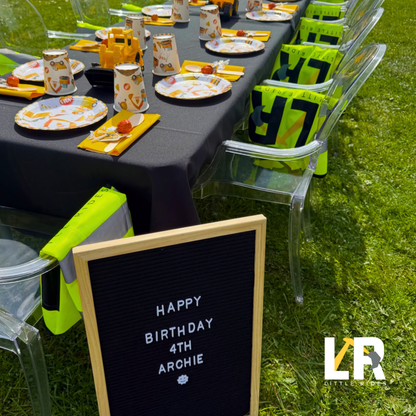 Construction Party Table & Chair Set