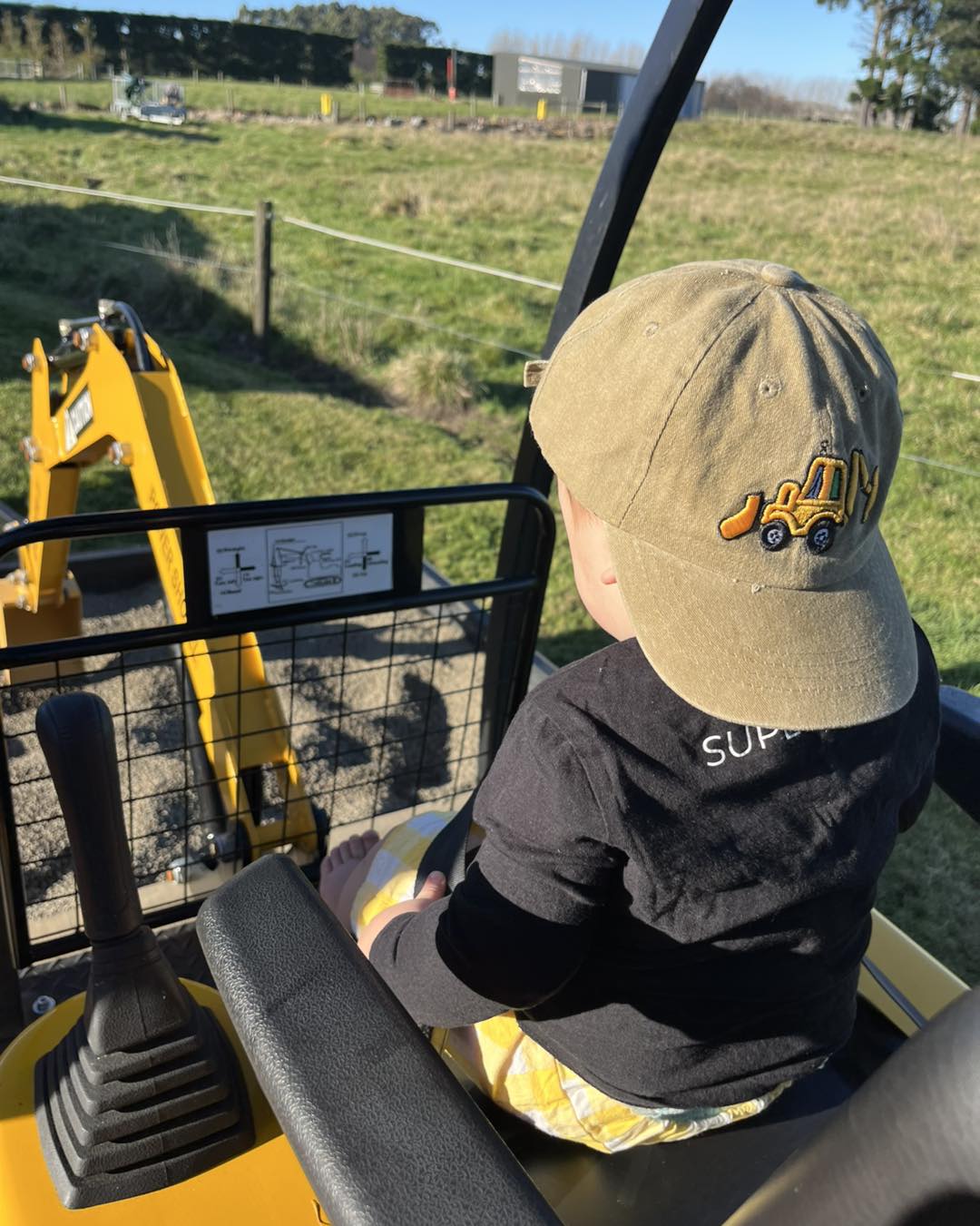 Children's Mini Digger Hire
