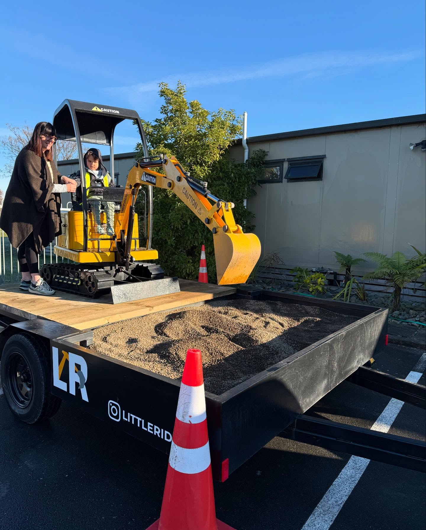 Children's Mini Digger Hire