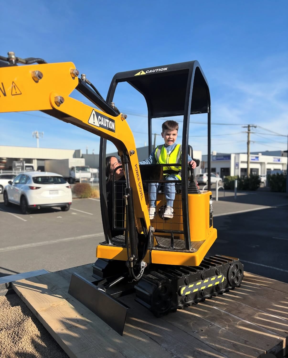 Children's Mini Digger Hire