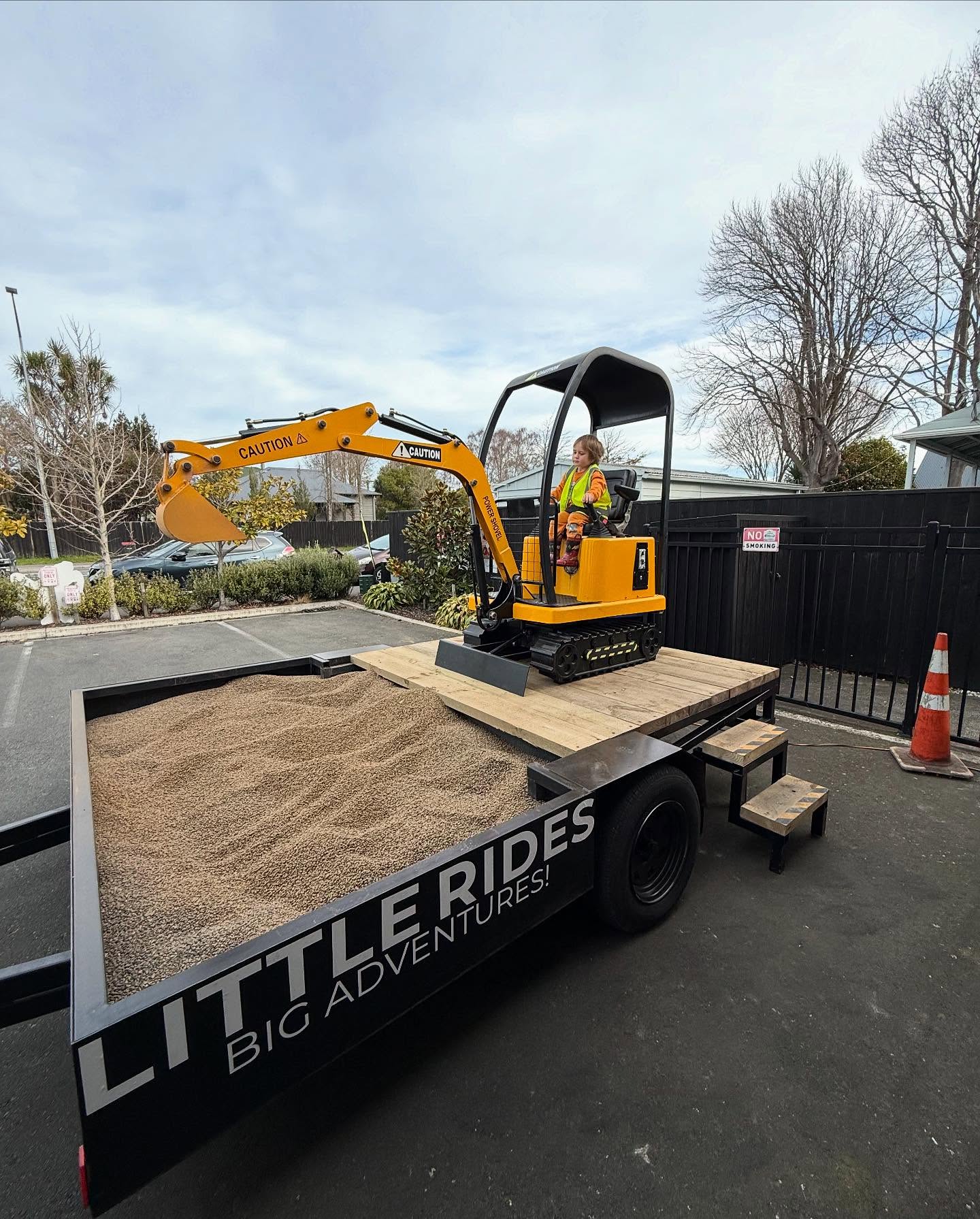 Children's Mini Digger Hire