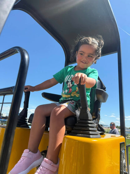 Children's Mini Digger Hire