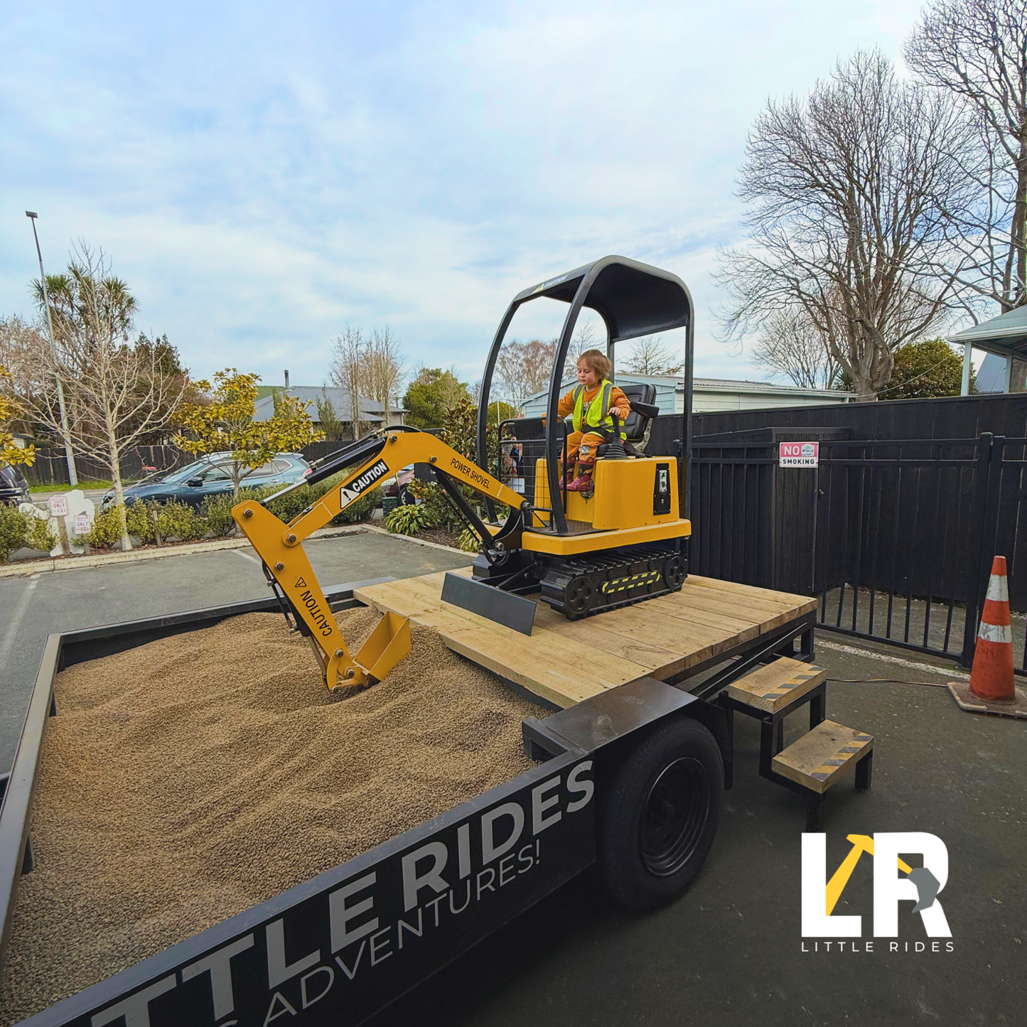 Children's Mini Digger Hire