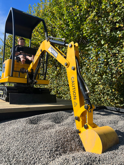 yellow digger hire kid
